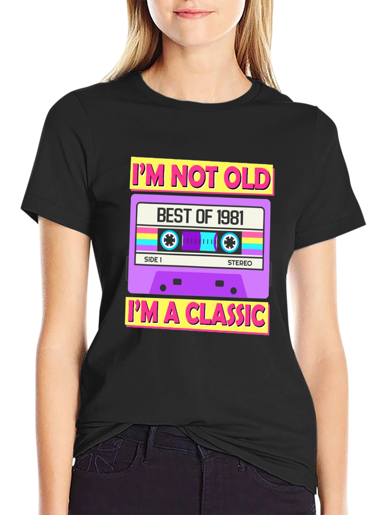 Retro 1981 Cassette Tape Classic T-Shirt