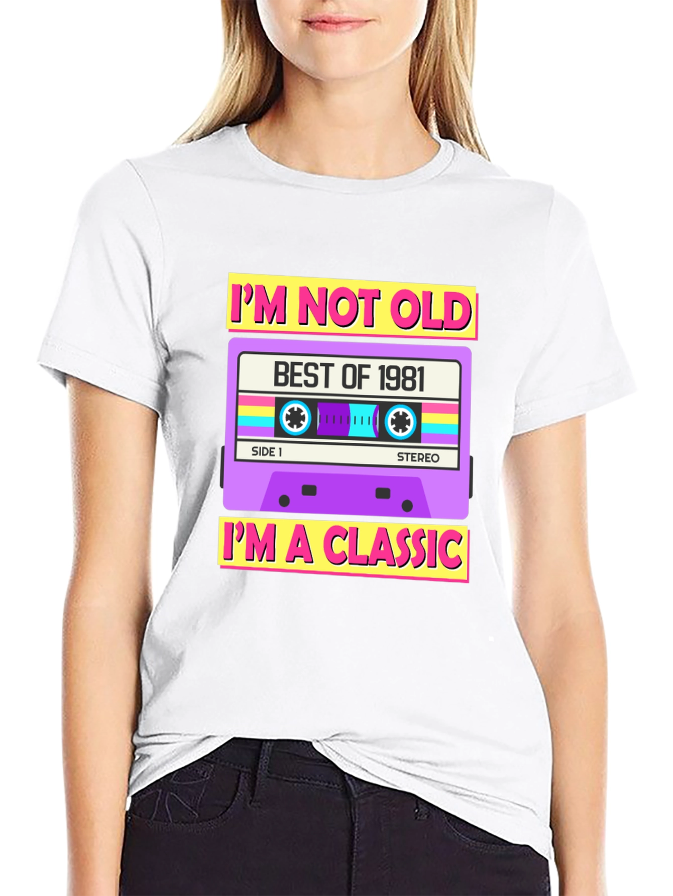 Retro 1981 Cassette Tape Classic T-Shirt