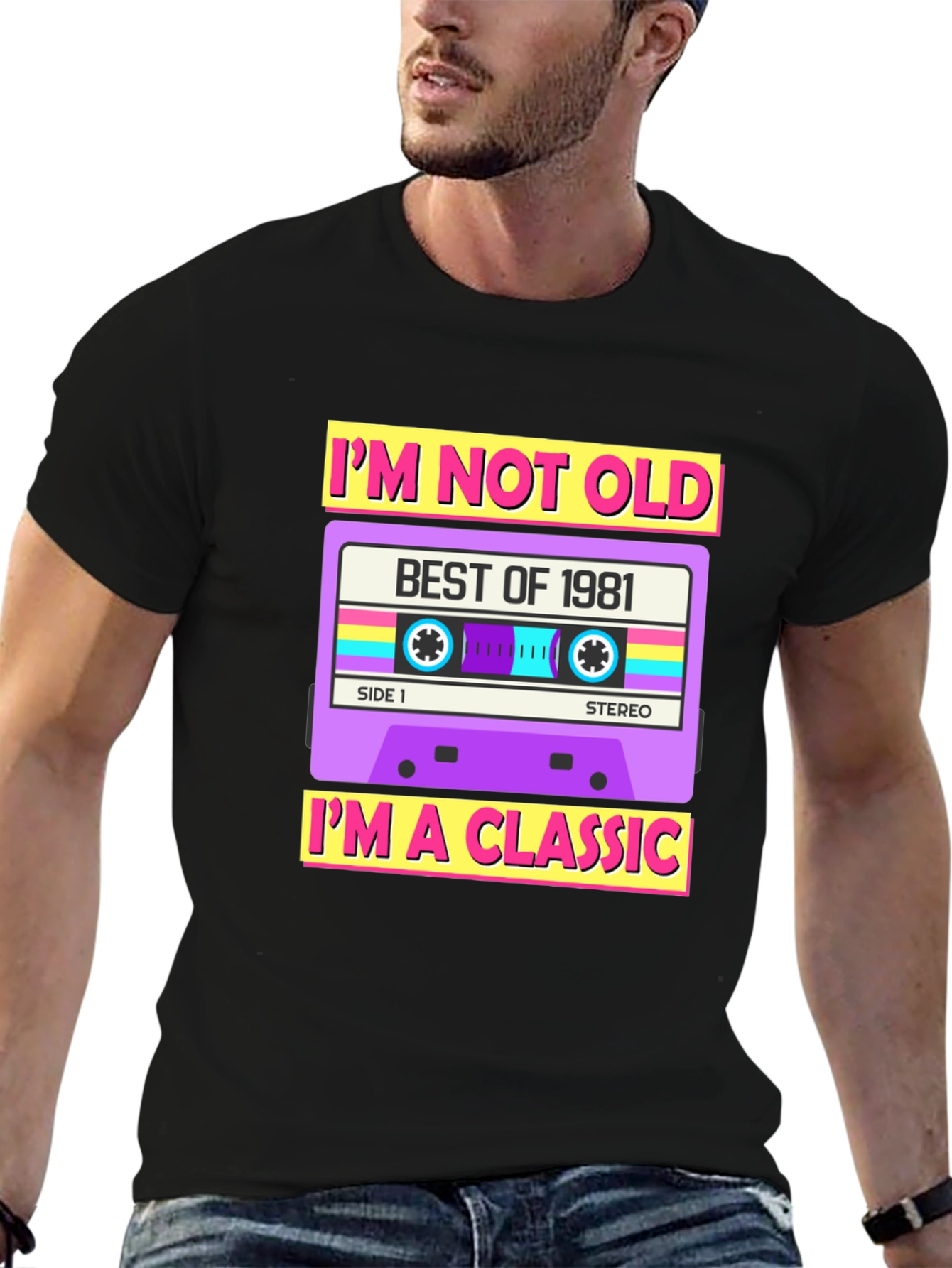 Retro 1981 Cassette Tape Classic T-Shirt