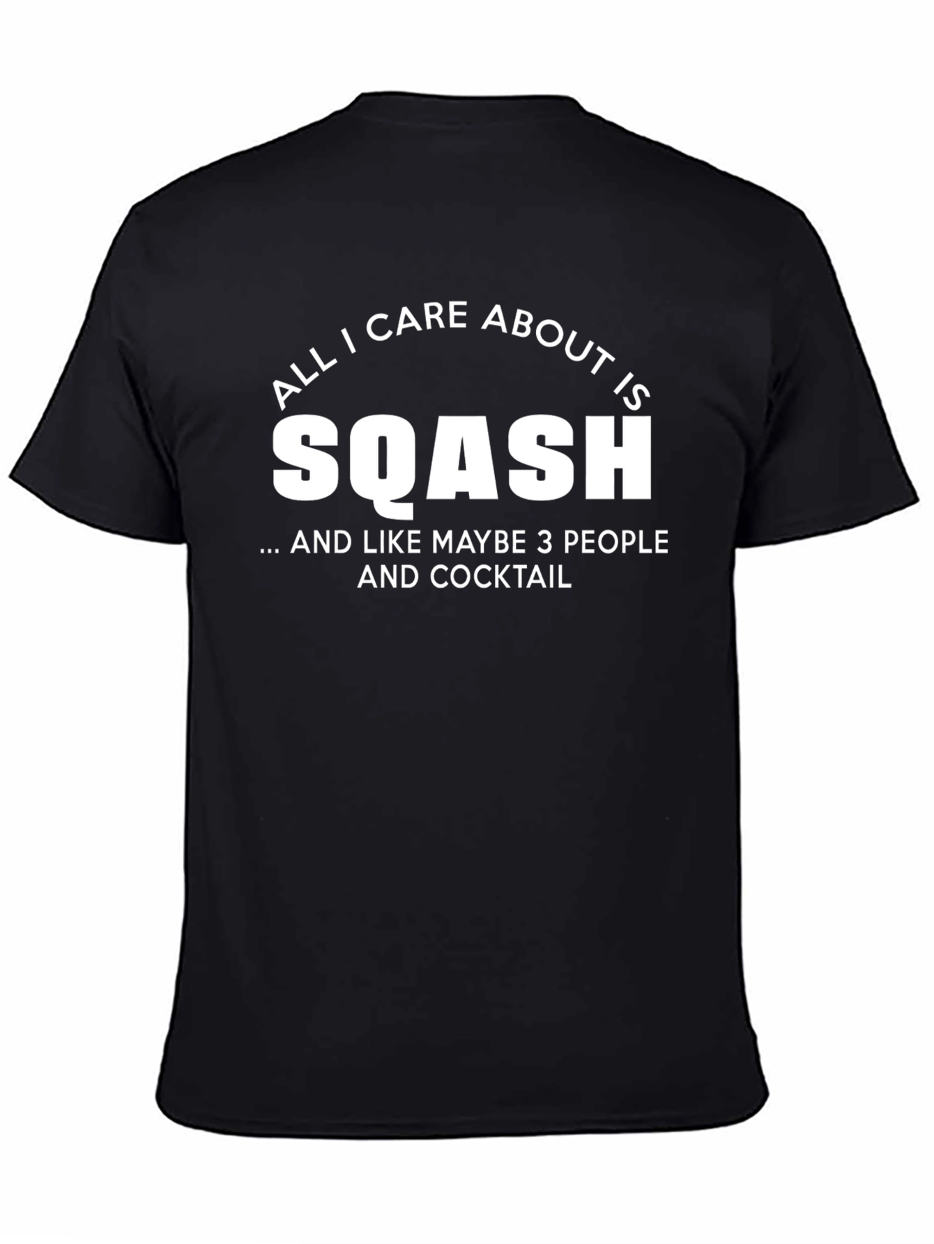 Squash & Cocktails Graphic T-Shirt