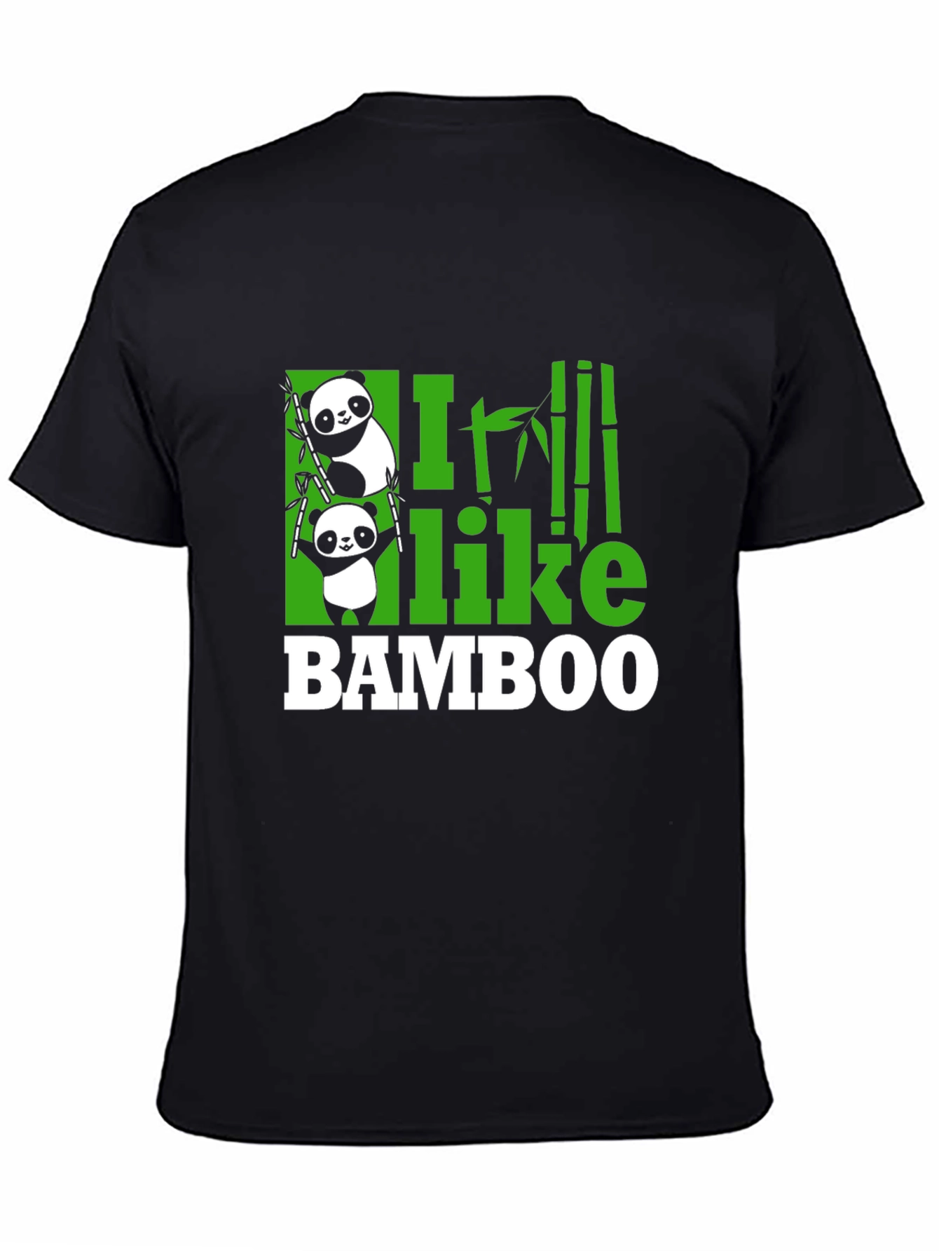 Panda Bamboo Graphic Tee - Fun & Stylish