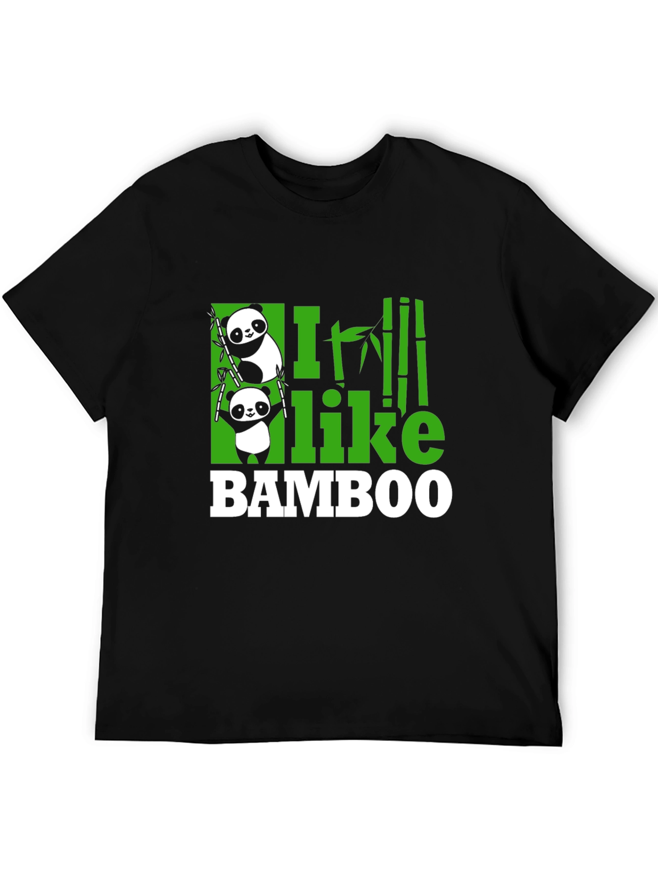 Panda Bamboo Graphic Tee - Fun & Stylish
