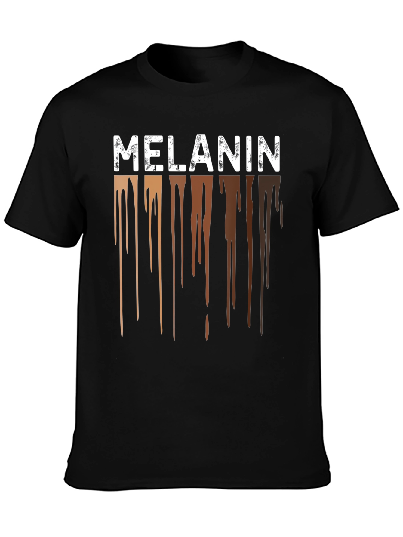 Melanin Drip T-Shirt - Black Pride