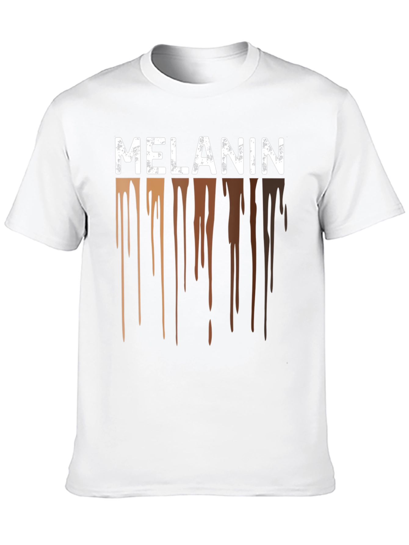 Melanin Drip T-Shirt - Black Pride