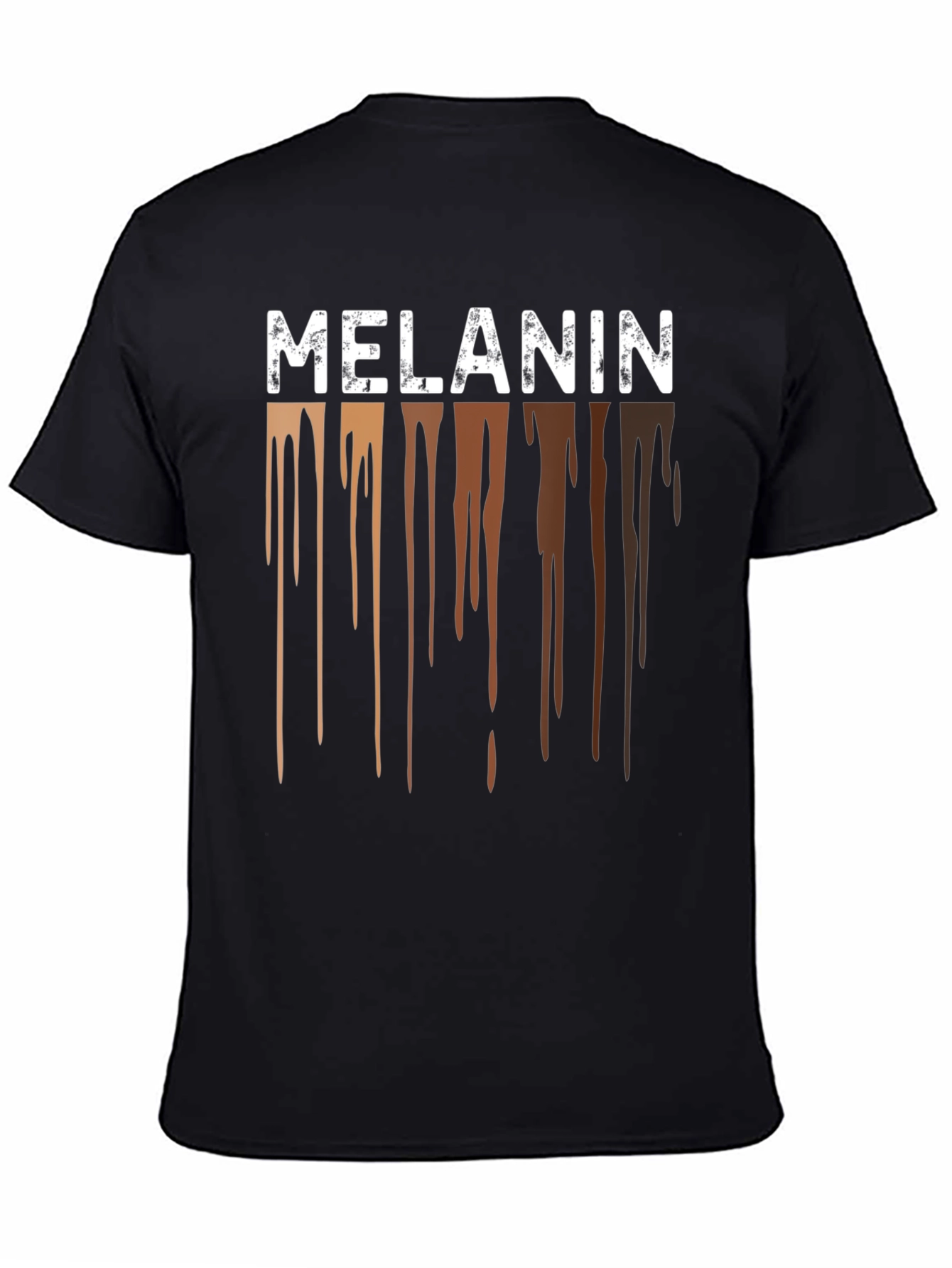 Melanin Drip T-Shirt - Black Pride
