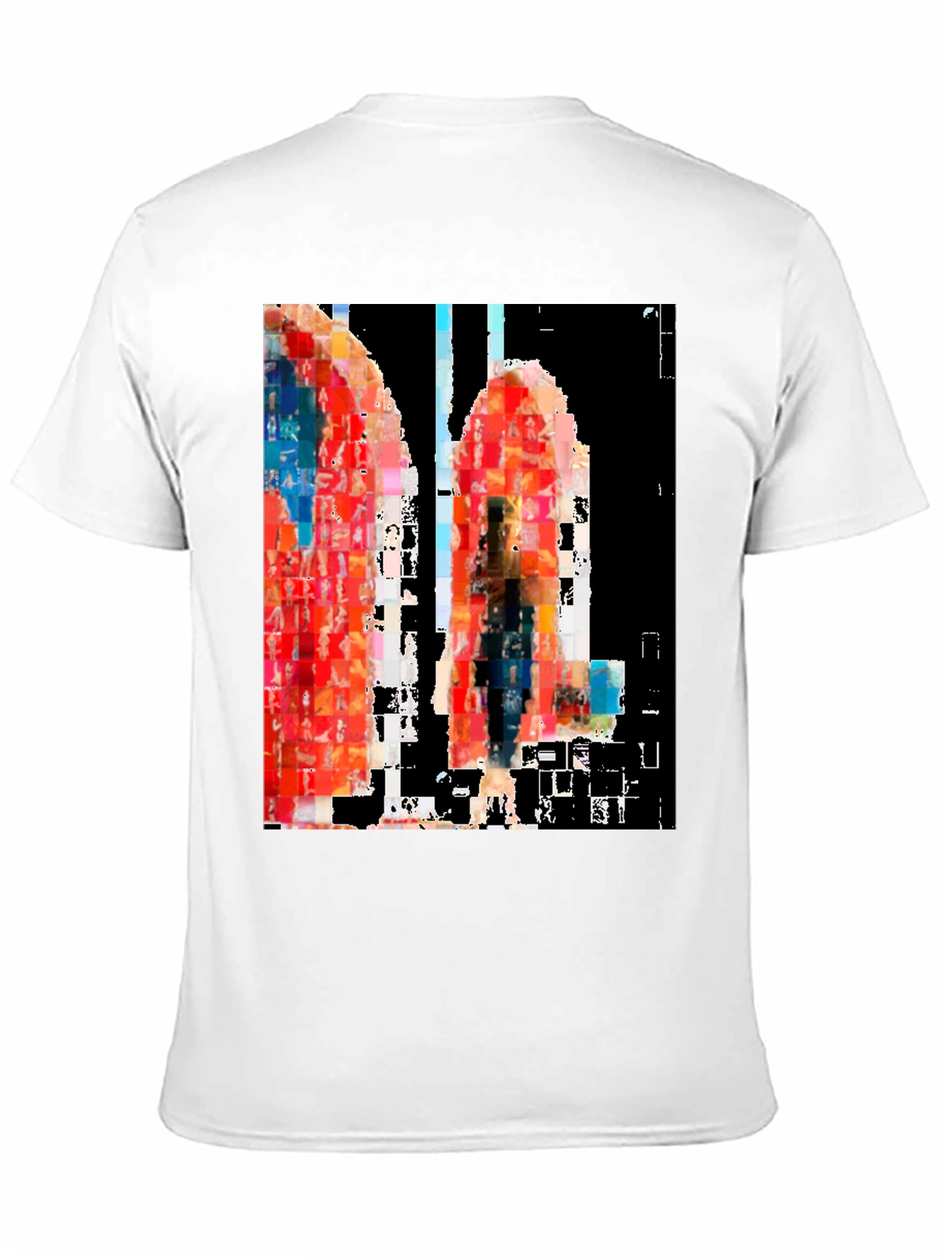 Abstract Art Black T-Shirt