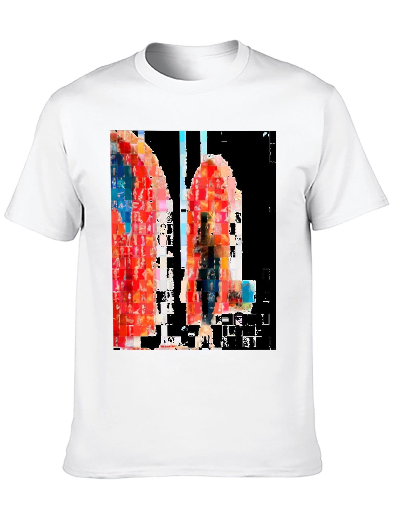 Abstract Art Black T-Shirt