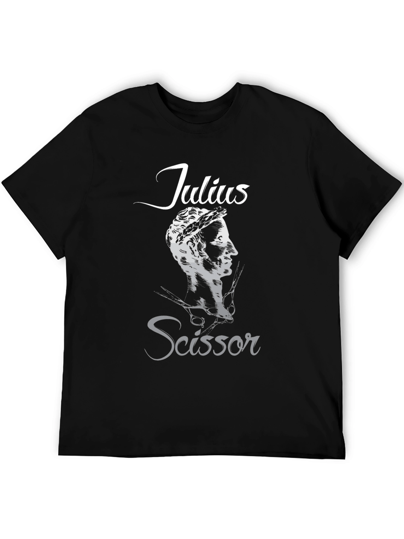 Julius Scissor Graphic T-Shirt - Black