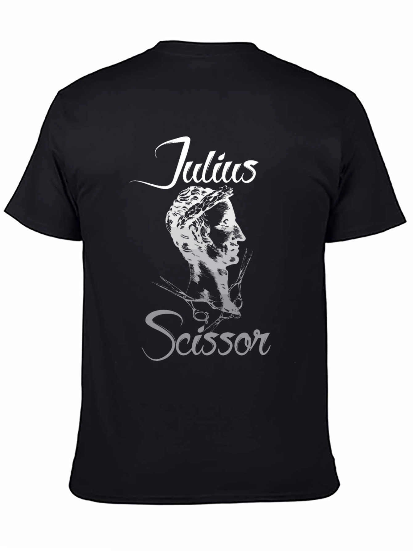 Julius Scissor Graphic T-Shirt - Black
