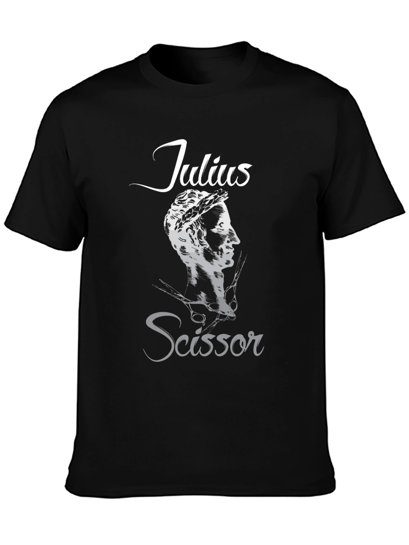 Julius Scissor Graphic T-Shirt - Black