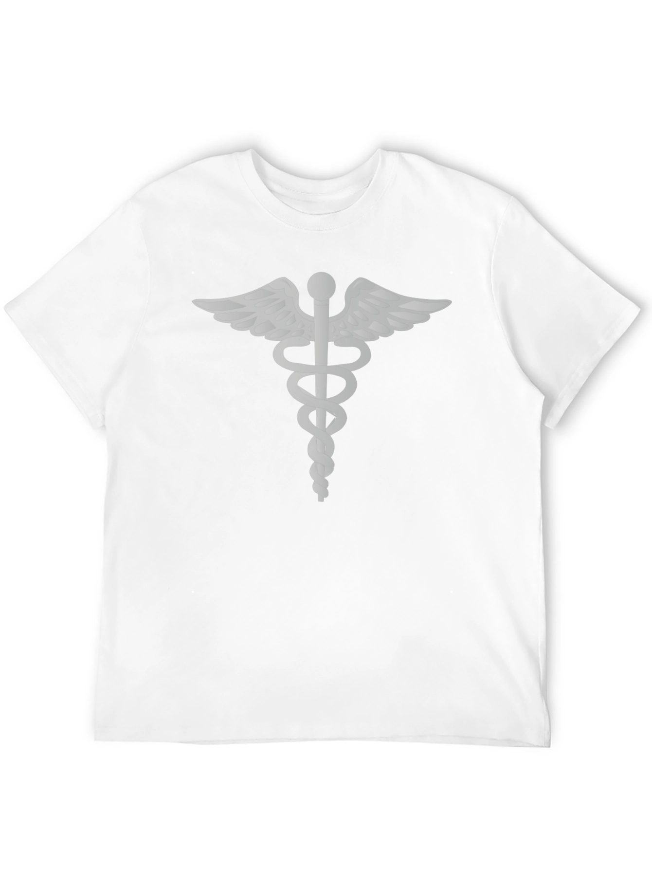 Caduceus Symbol Graphic T-Shirt