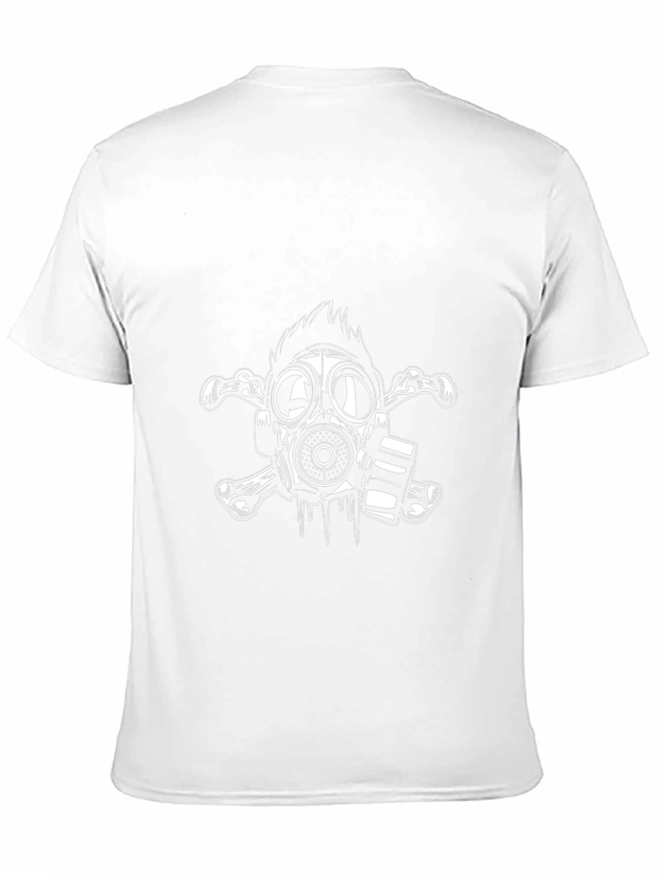 Gas Mask & Bones Graphic Tee