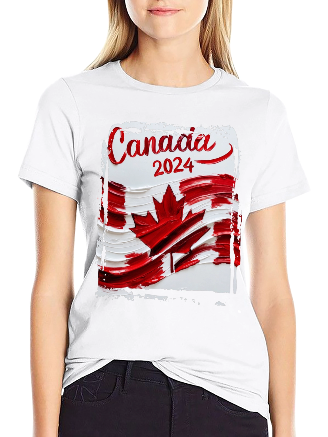 Canada 2024 Graphic Tee - Patriotic Style
