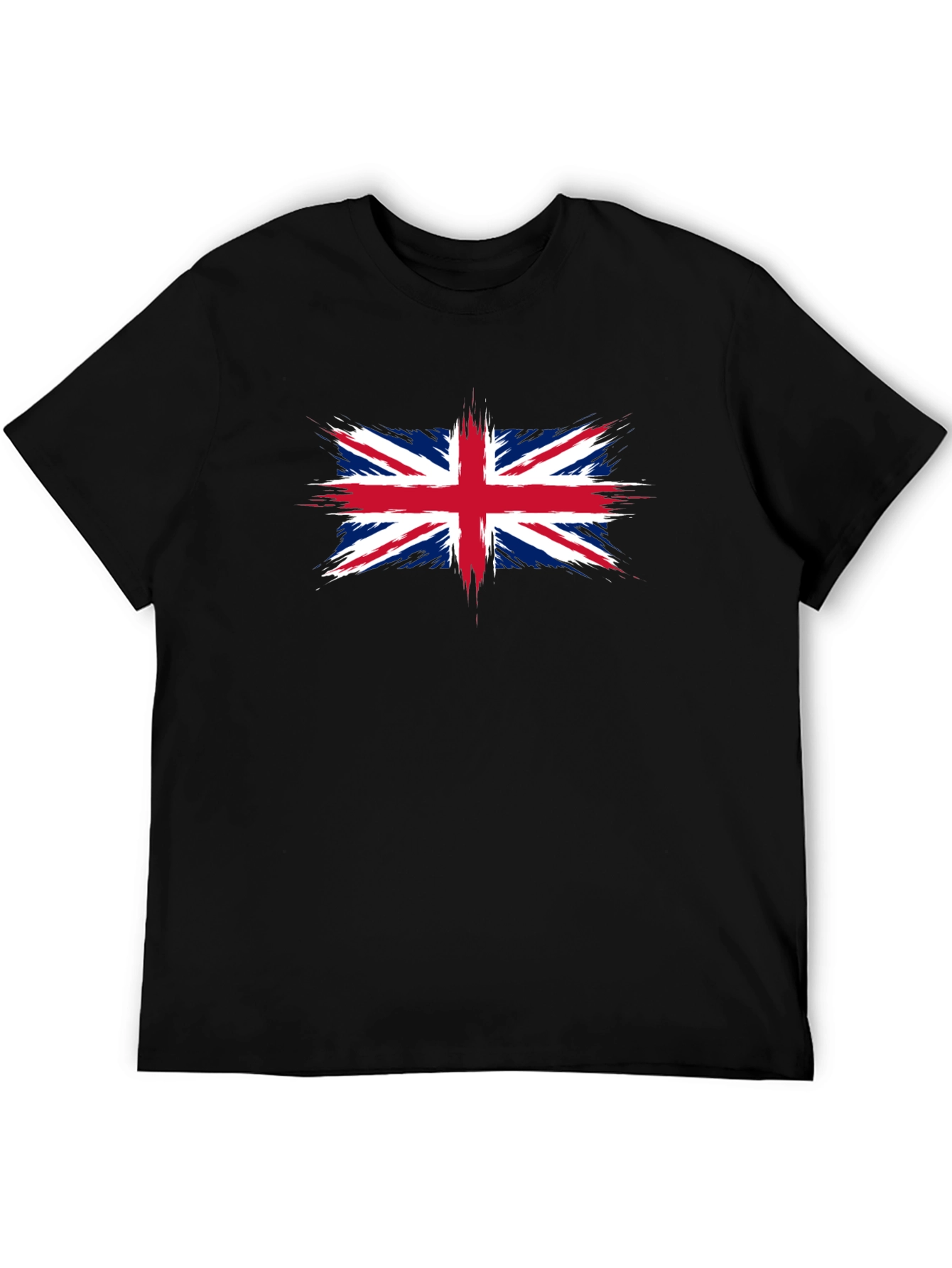 Union Jack Graphic Tee - Stylish British Flag T-Shirt