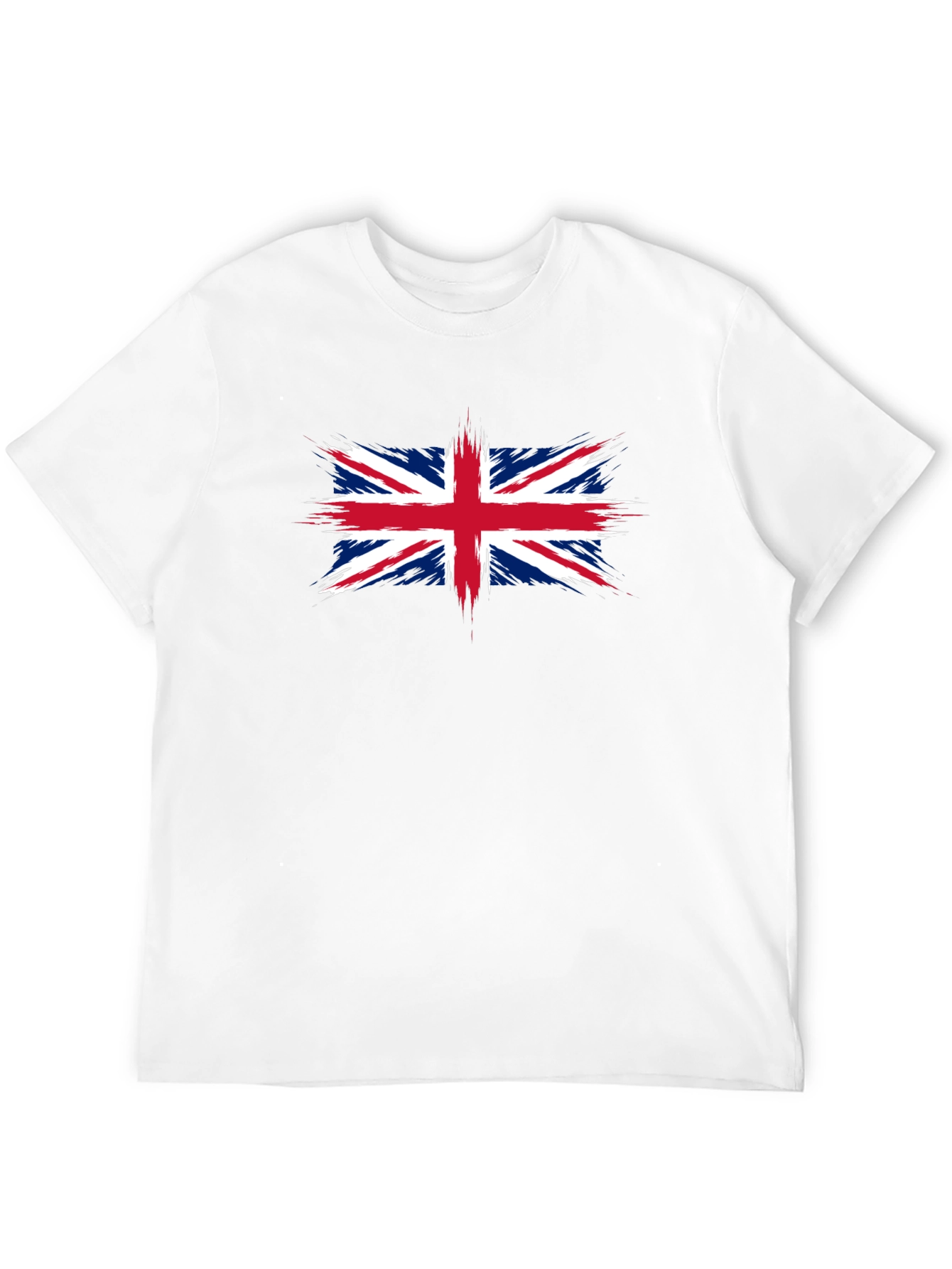 Union Jack Graphic Tee - Stylish British Flag T-Shirt
