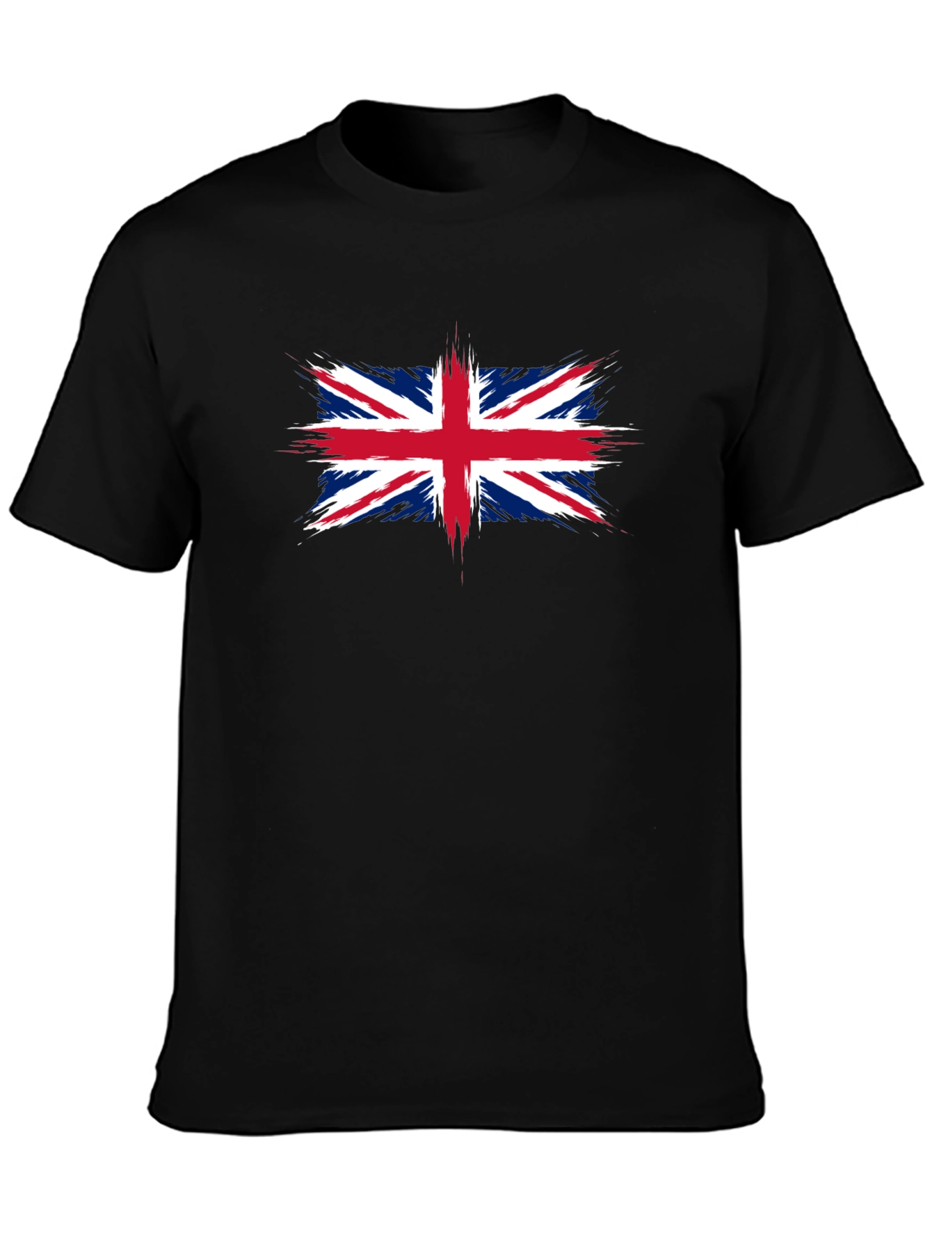 Union Jack Graphic Tee - Stylish British Flag T-Shirt