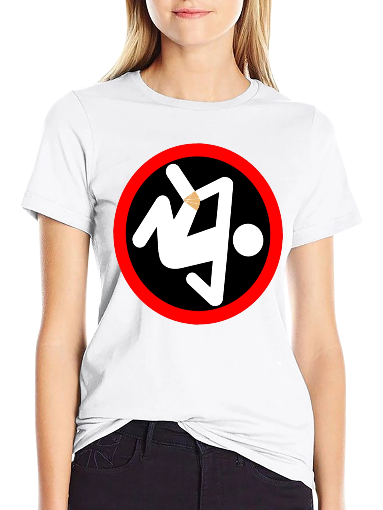 Circle Jerks Band Logo T-Shirt - Black Cotton Tee