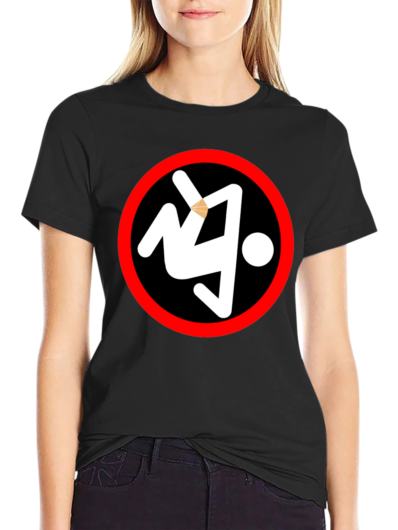 Circle Jerks Band Logo T-Shirt - Black Cotton Tee