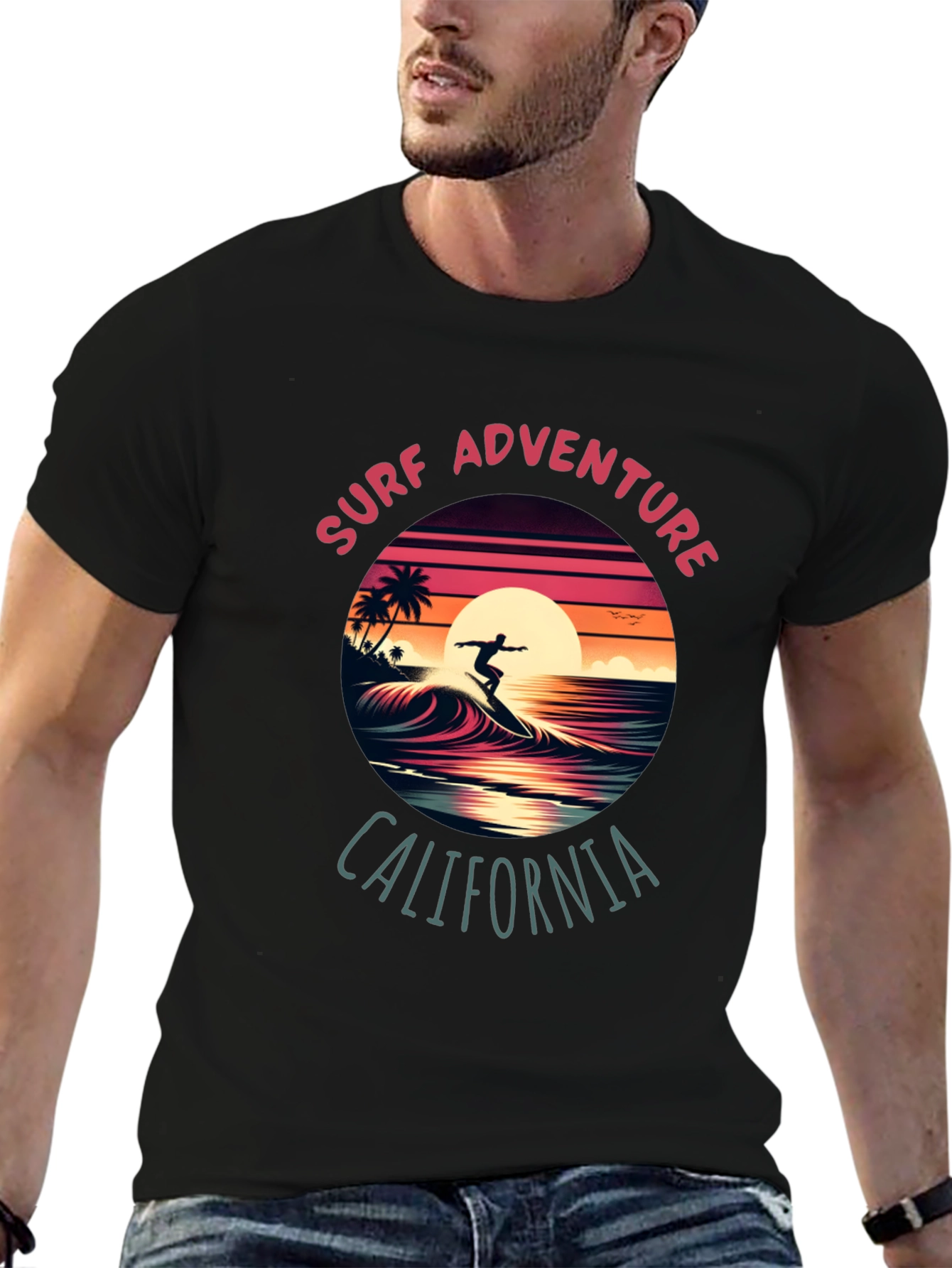 Surf Adventure California T-Shirt