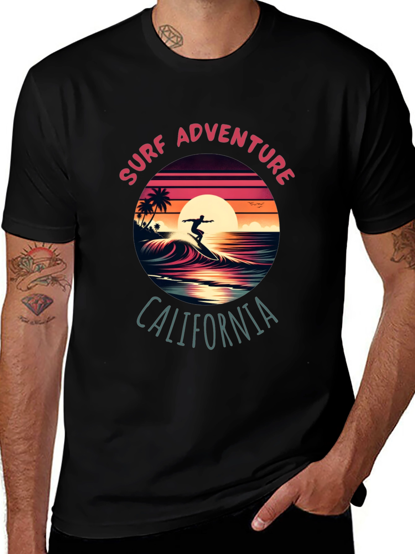 Surf Adventure California T-Shirt