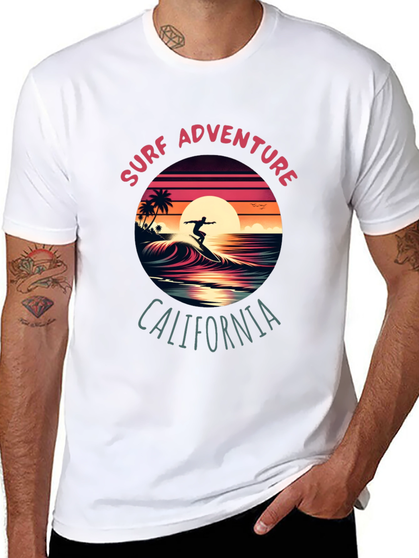 Surf Adventure California T-Shirt