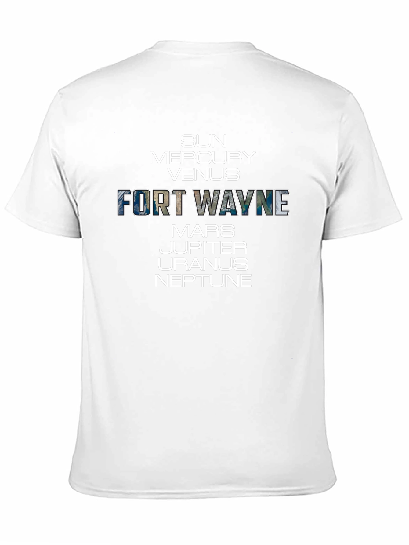 Solar System Fort Wayne Graphic T-Shirt