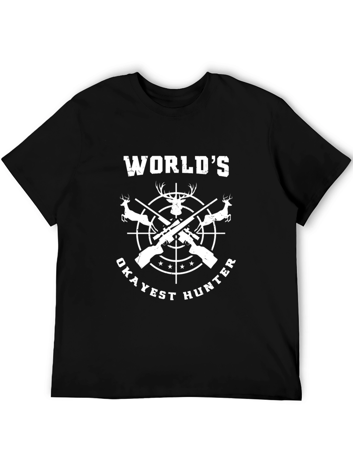 Worlds Okayest Hunter Graphic Tee