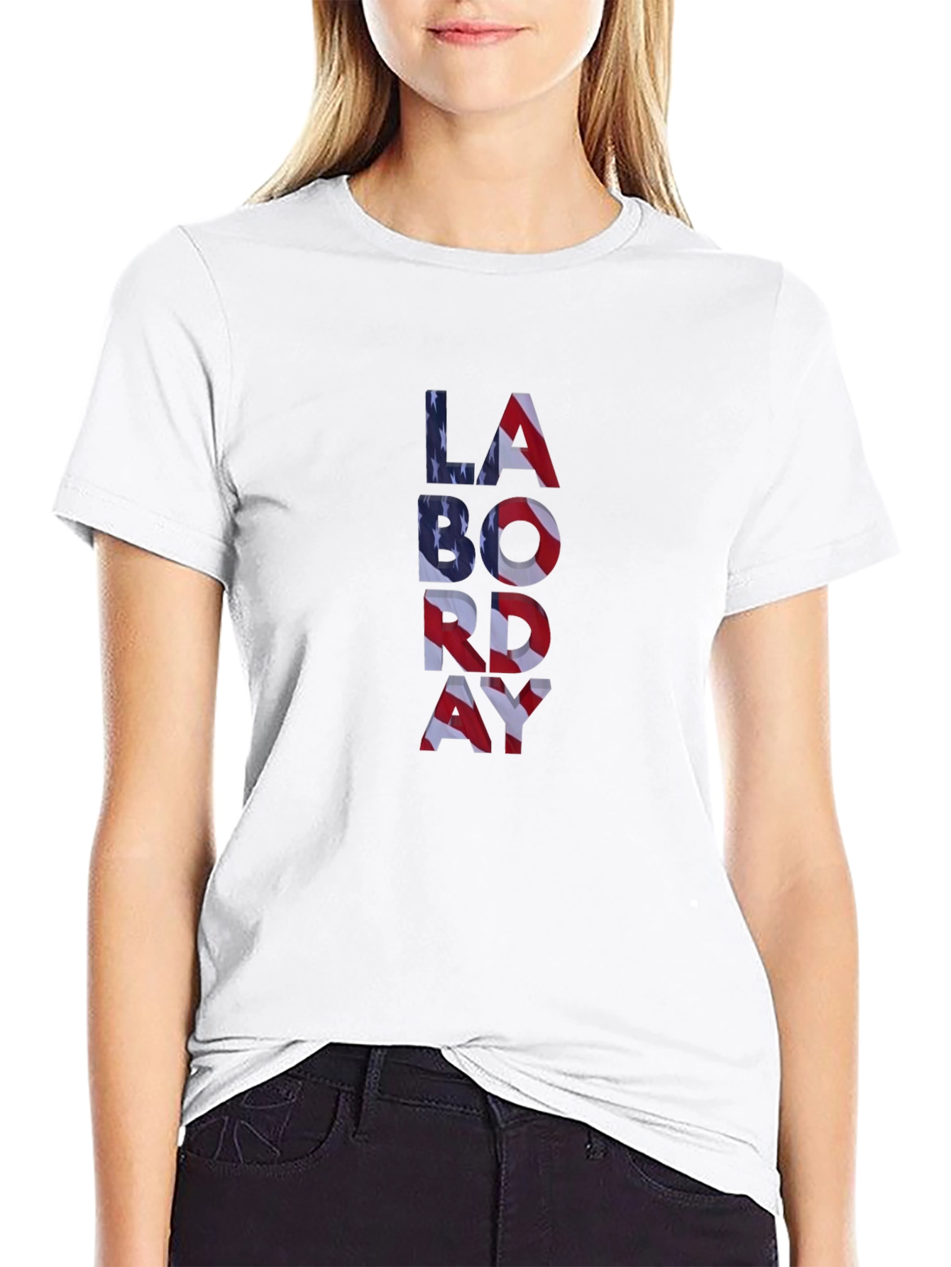 Labor Day USA Flag T-Shirt - Patriotic Style