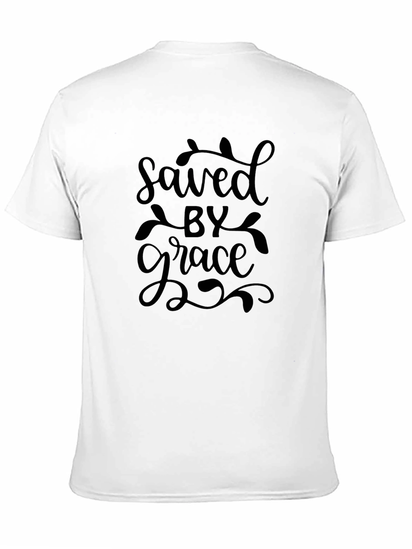 Saved By Grace Graphic Tee - Christian T-Shirt