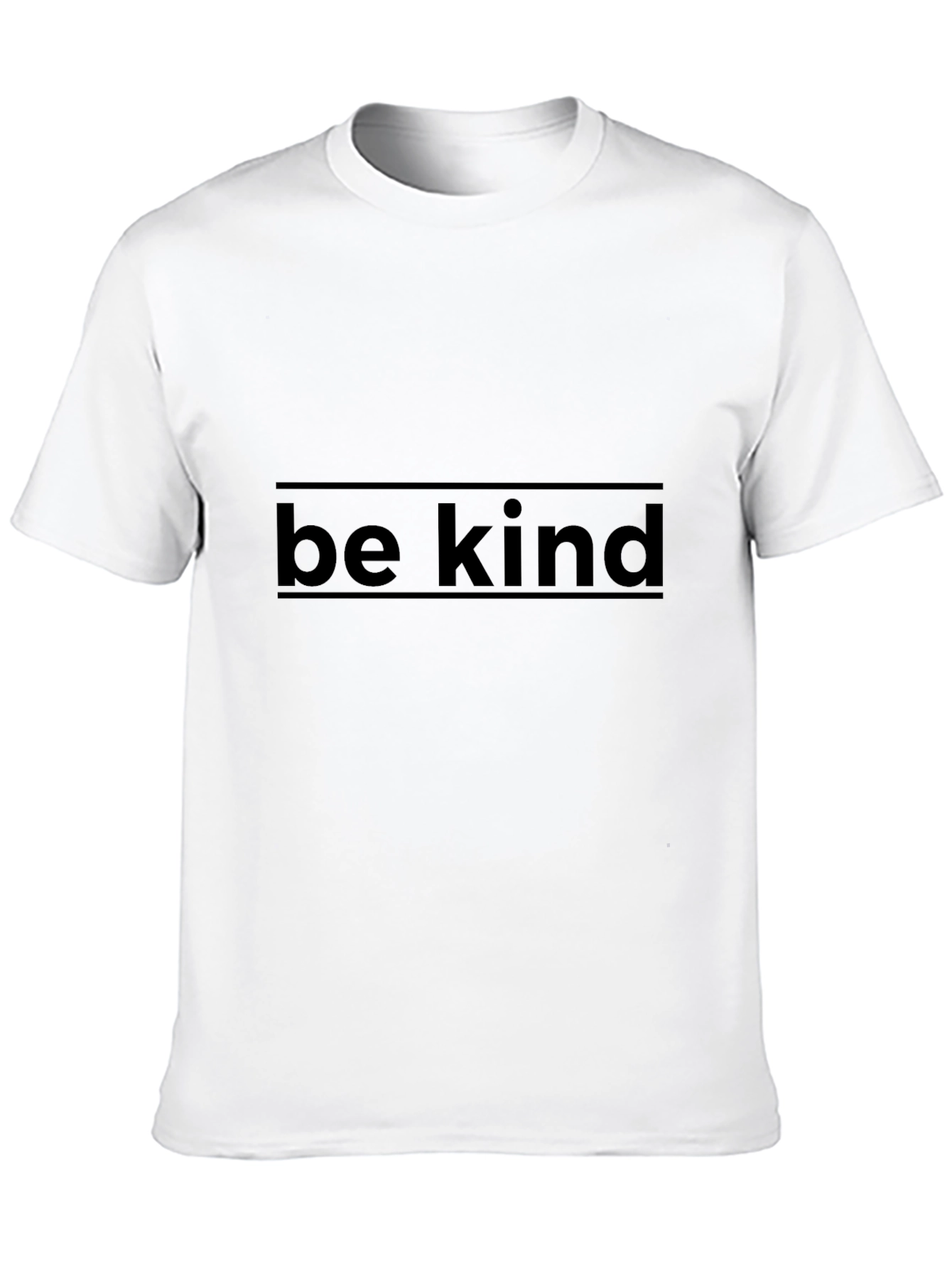 Be Kind Graphic Tee - Black Casual T-Shirt