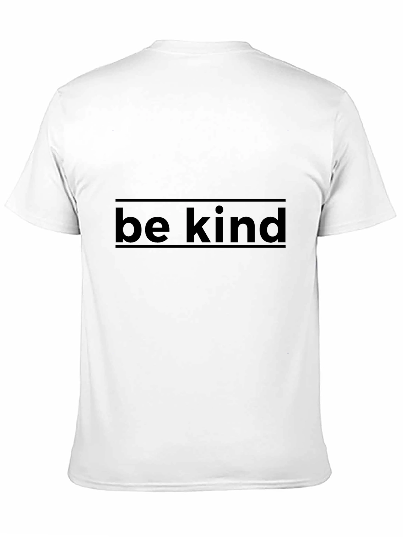 Be Kind Graphic Tee - Black Casual T-Shirt
