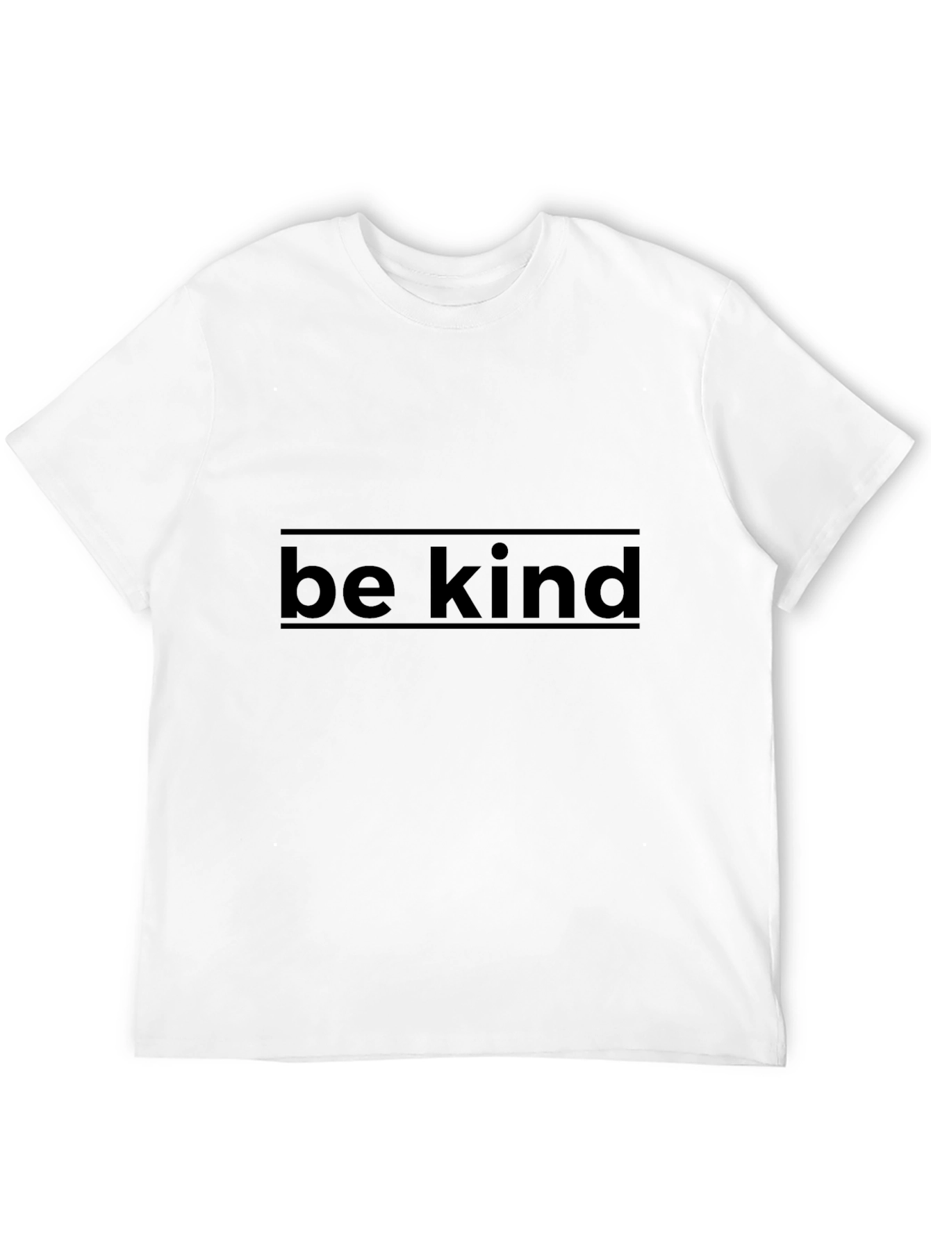 Be Kind Graphic Tee - Black Casual T-Shirt
