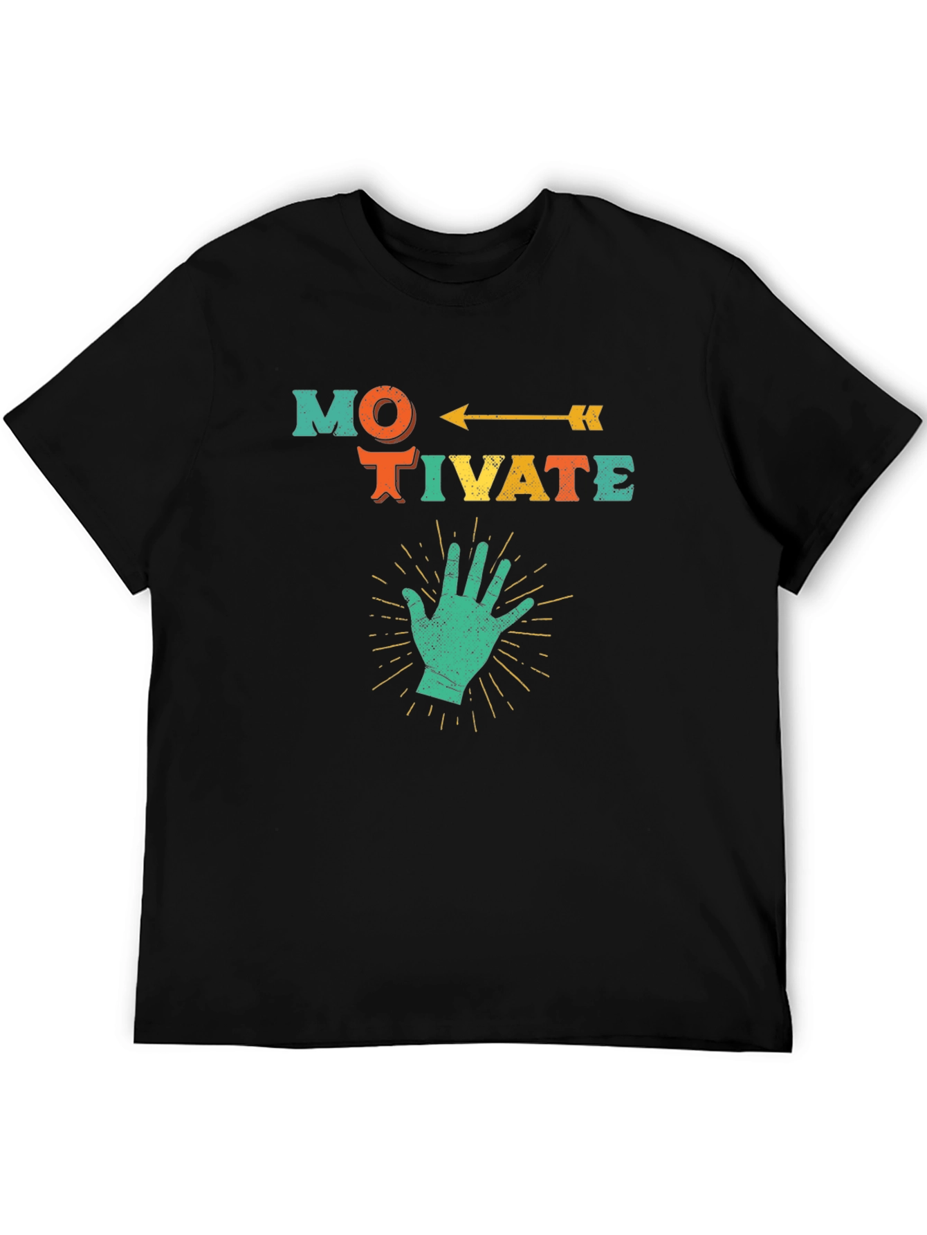 Motivate Graphic Tee - Positive Vibes!
