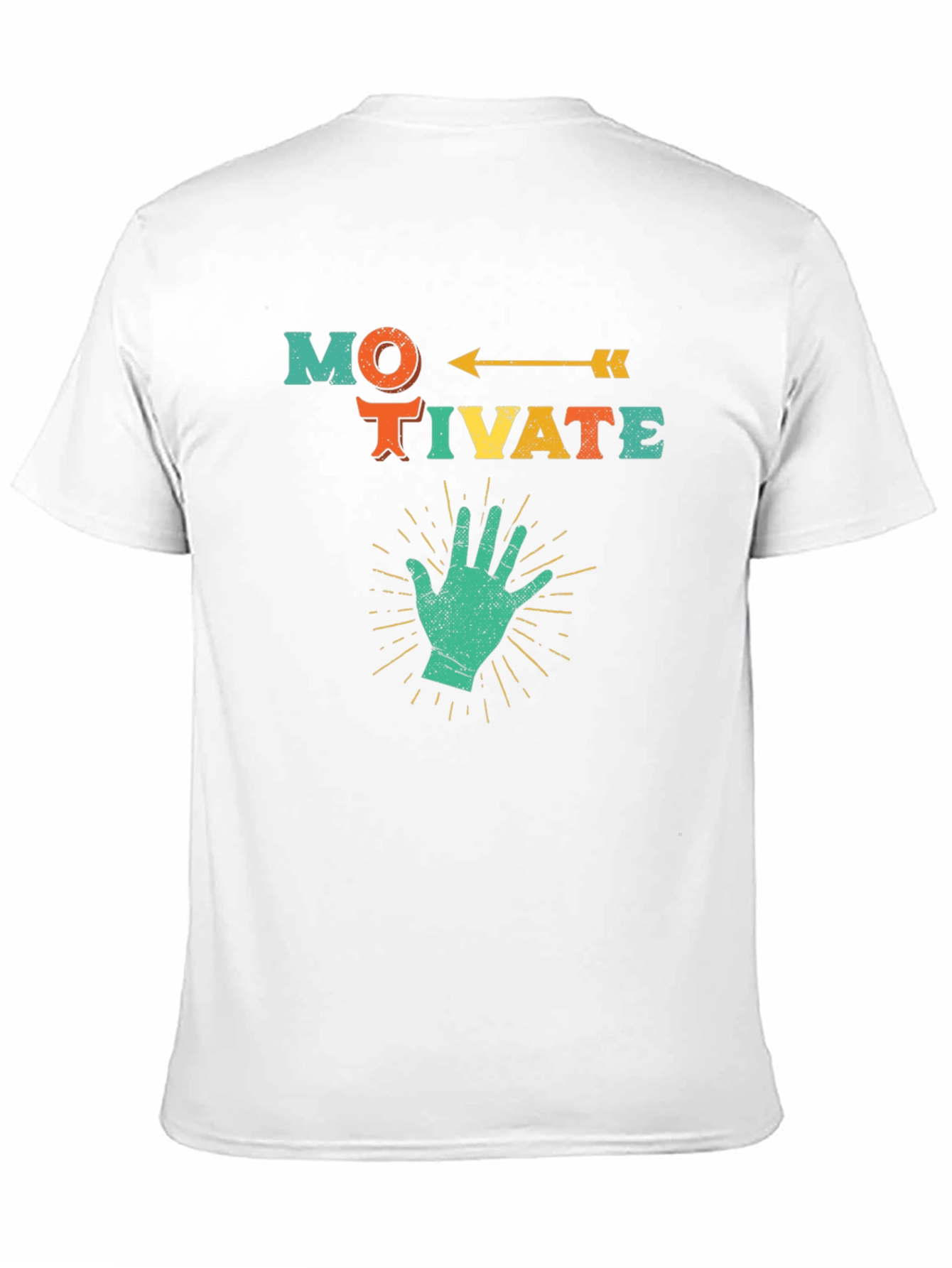 Motivate Graphic Tee - Positive Vibes!