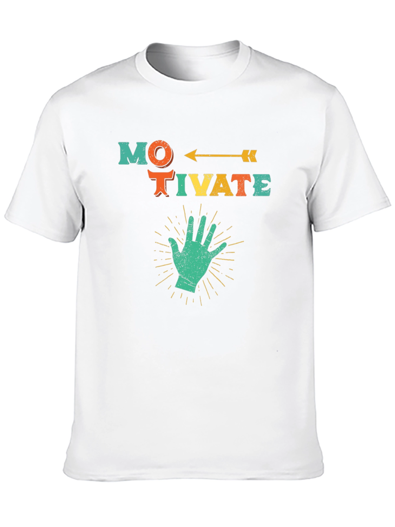 Motivate Graphic Tee - Positive Vibes!