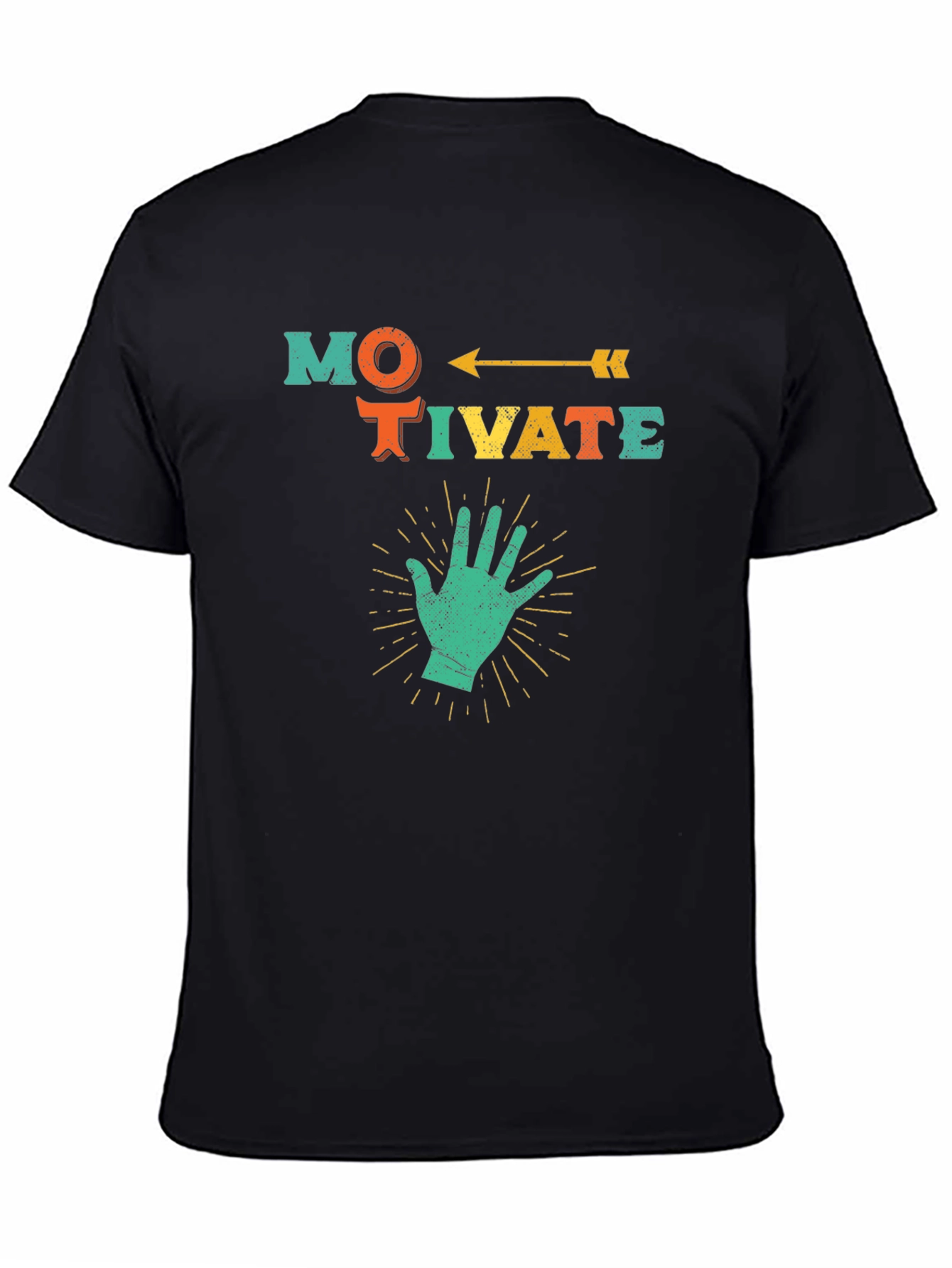 Motivate Graphic Tee - Positive Vibes!