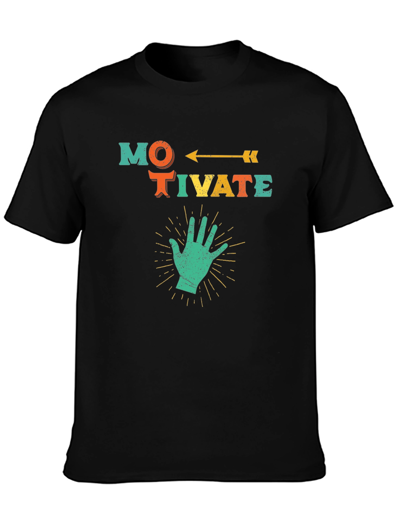 Motivate Graphic Tee - Positive Vibes!