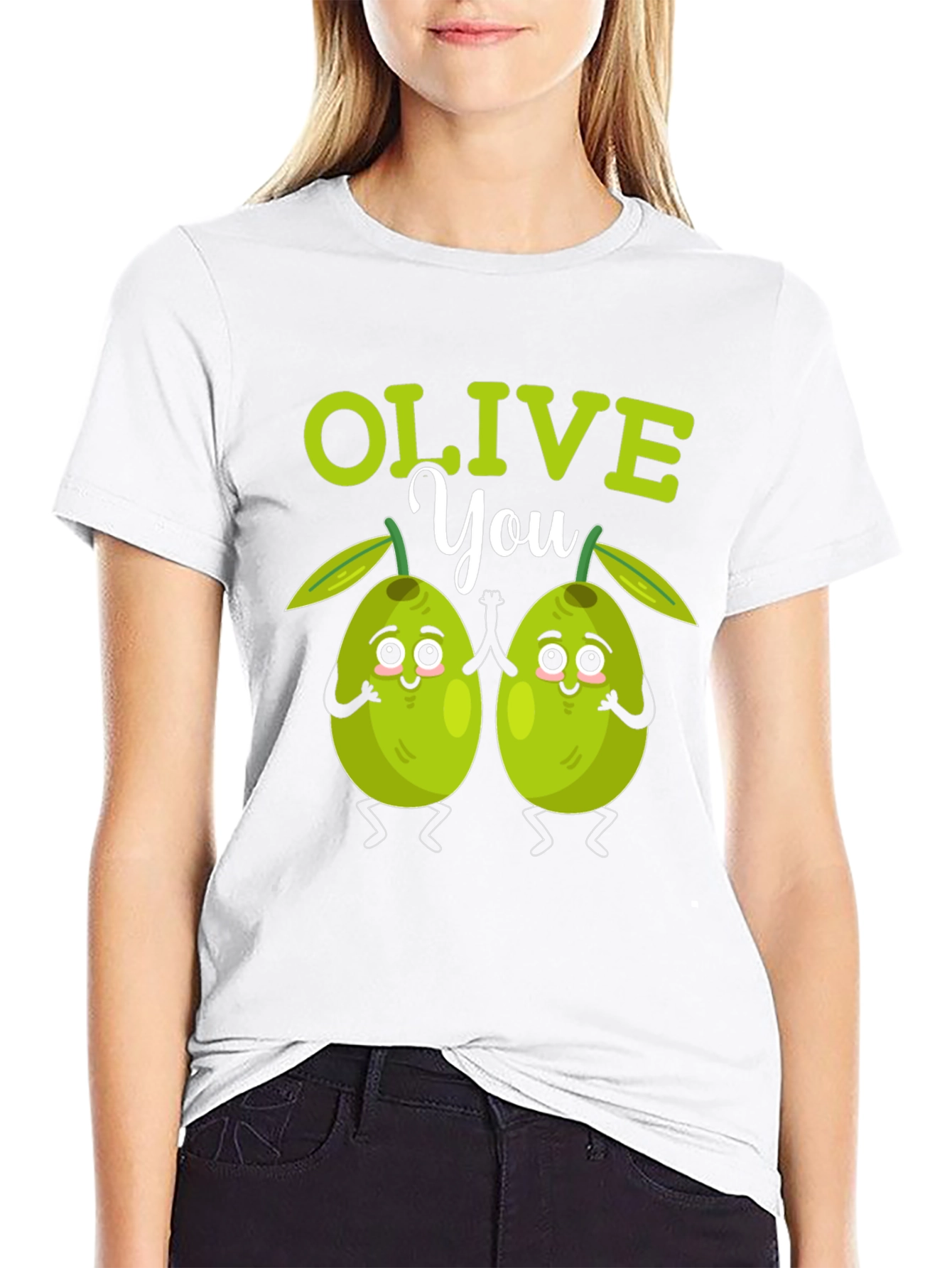 Olive You Funny T-Shirt