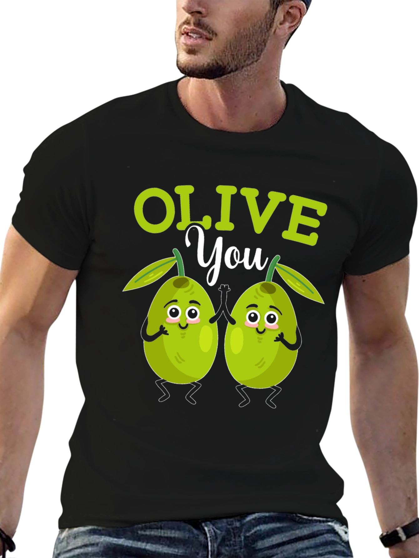 Olive You Funny T-Shirt