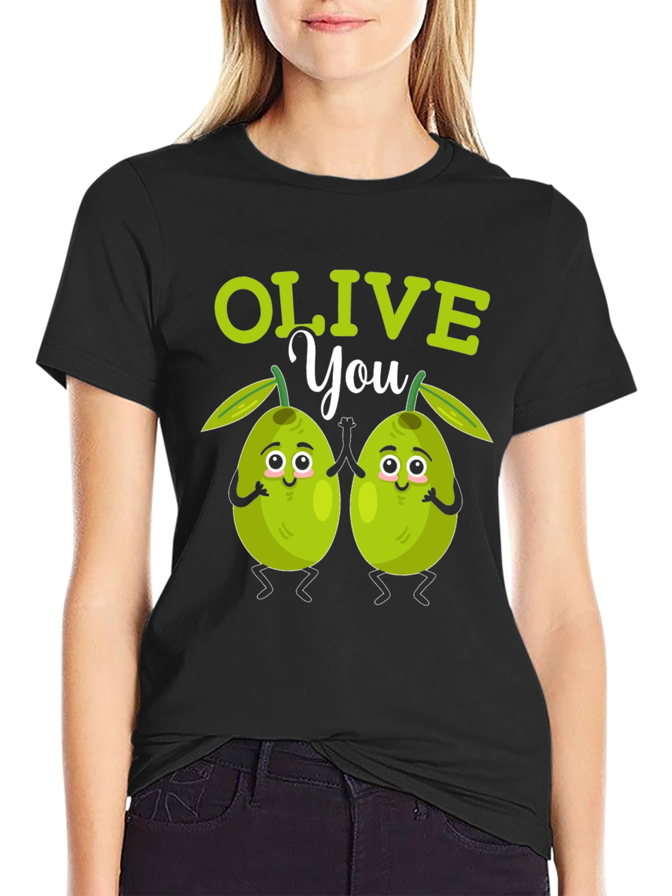 Olive You Funny T-Shirt