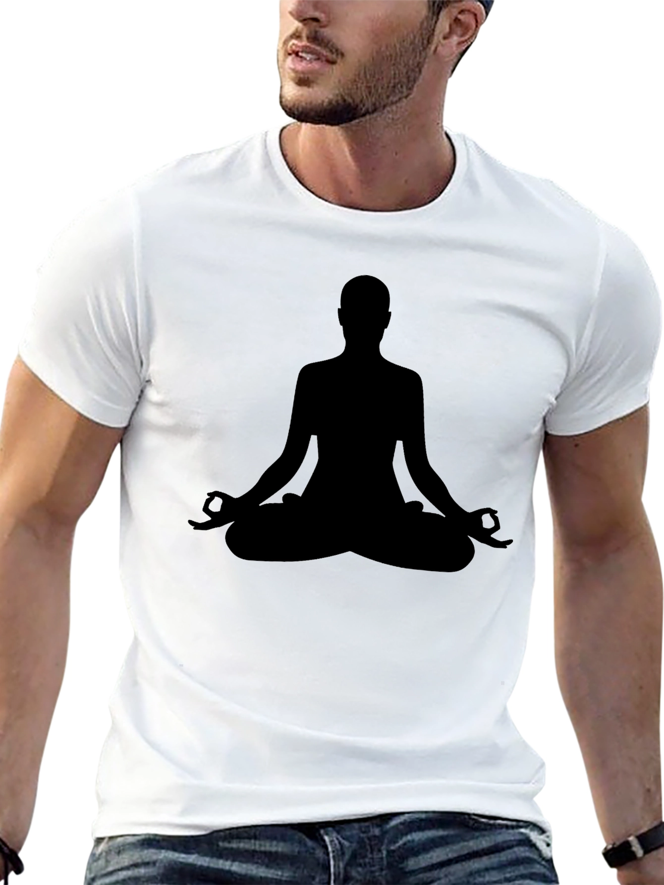 Yoga Pose Graphic T-Shirt