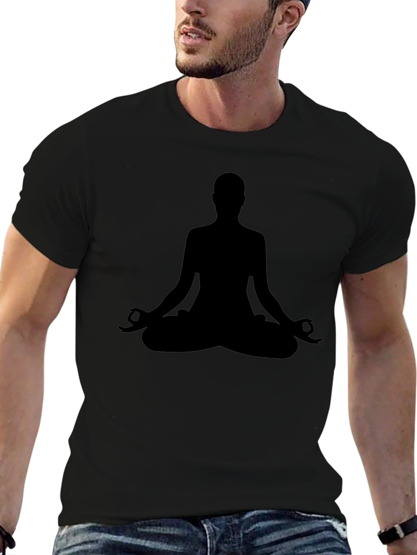 Yoga Pose Graphic T-Shirt