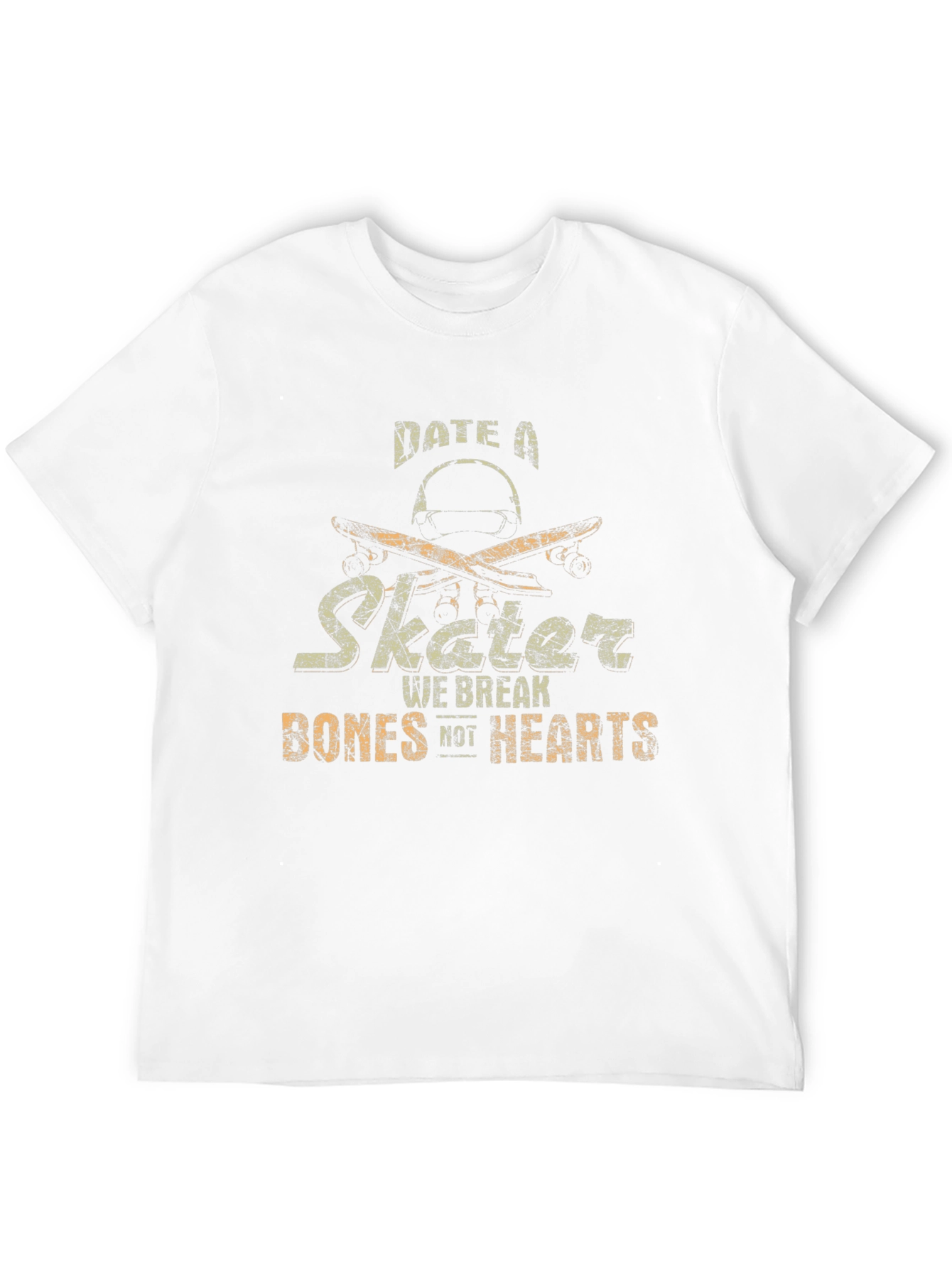Date a Skater Black Graphic T-Shirt