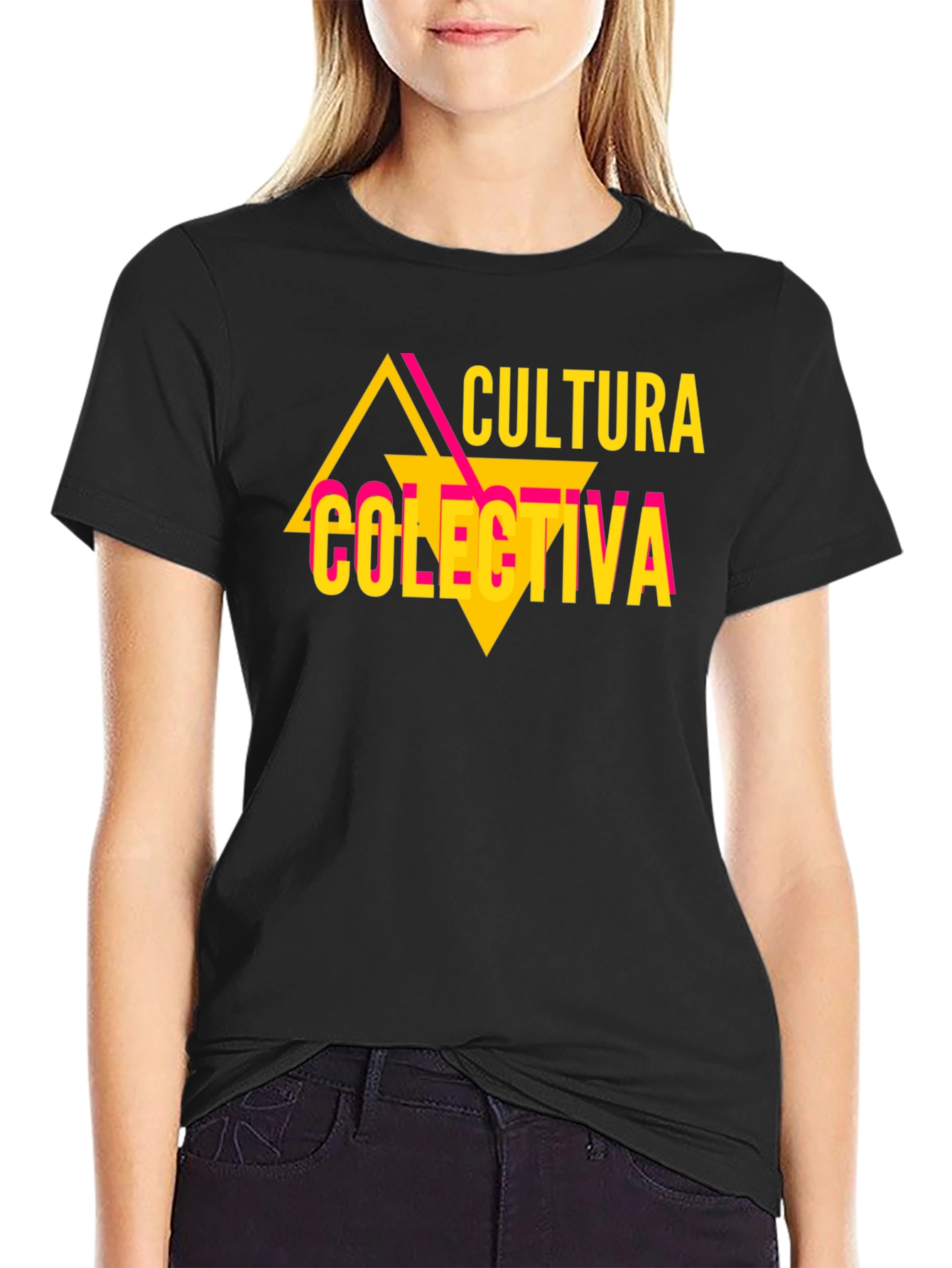 Cultura Colectiva Graphic Tee - Black