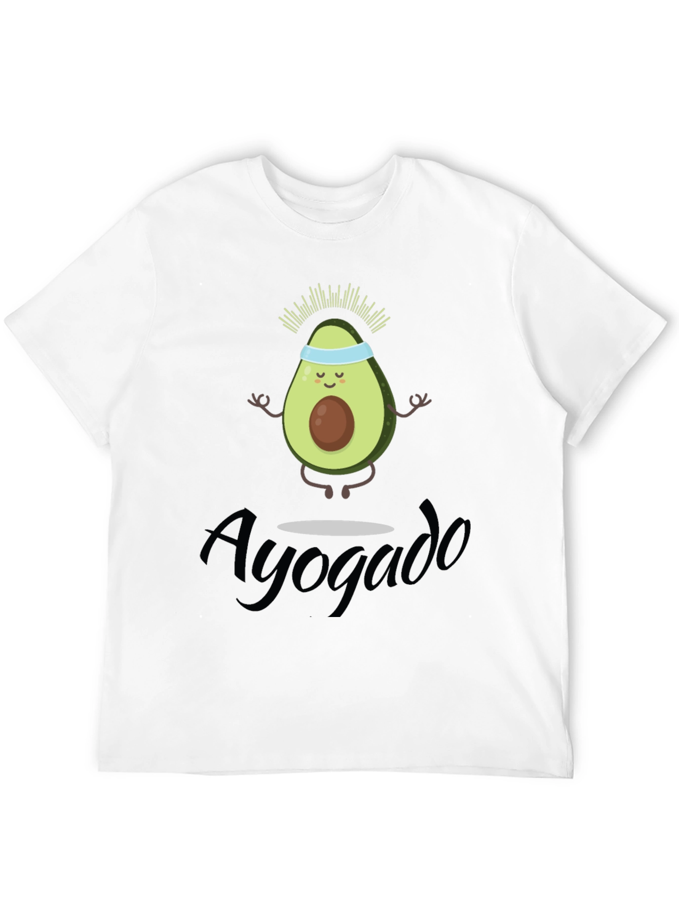 Ayogado Yoga Avocado T-Shirt Funny Tee