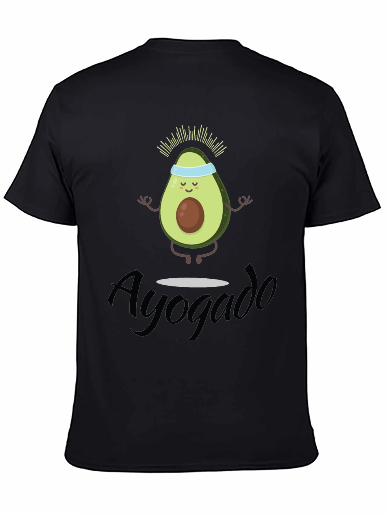 Ayogado Yoga Avocado T-Shirt Funny Tee