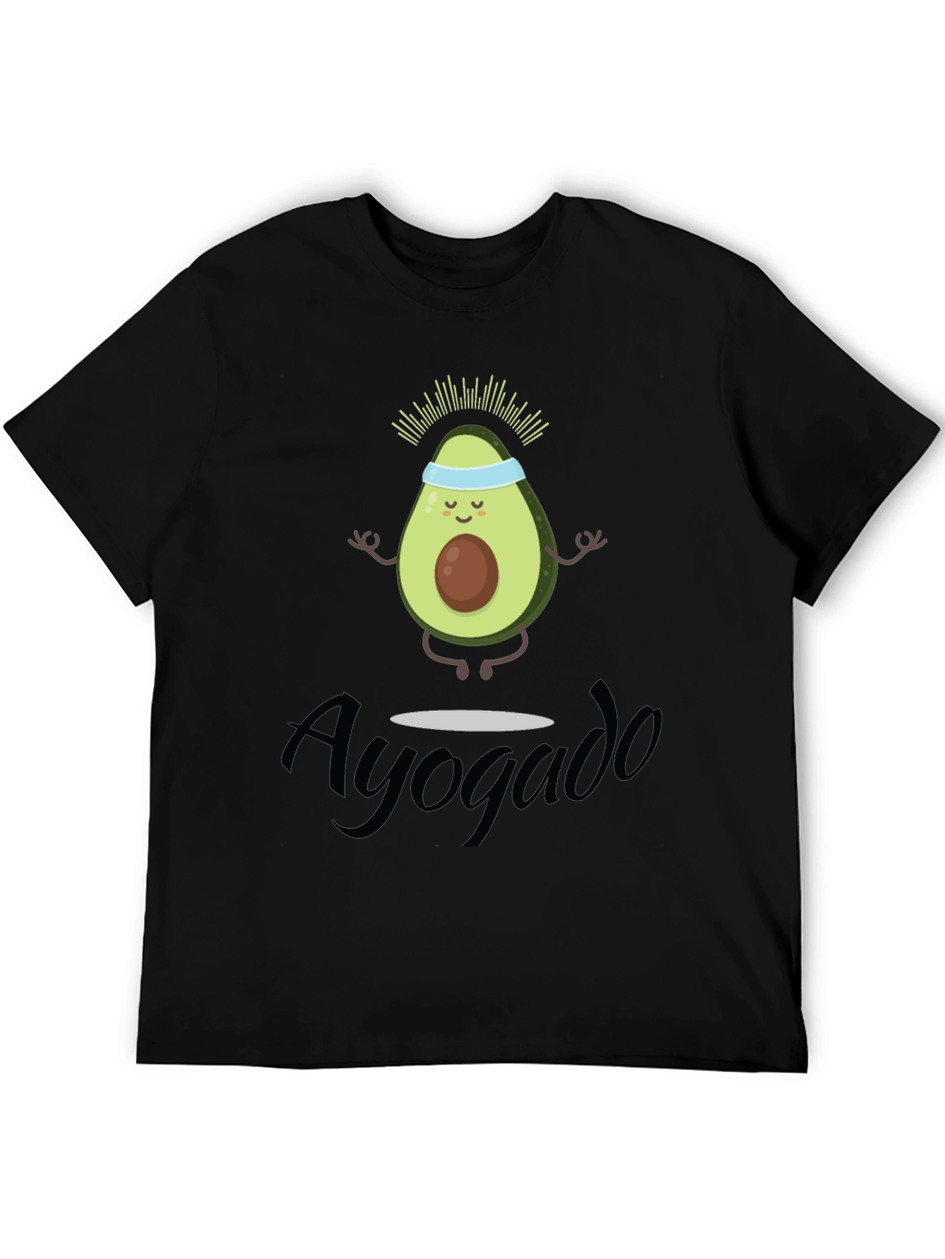Ayogado Yoga Avocado T-Shirt Funny Tee