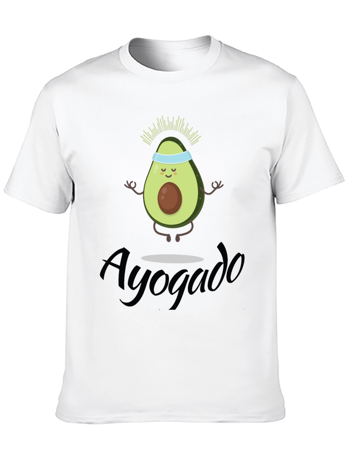 Ayogado Yoga Avocado T-Shirt Funny Tee