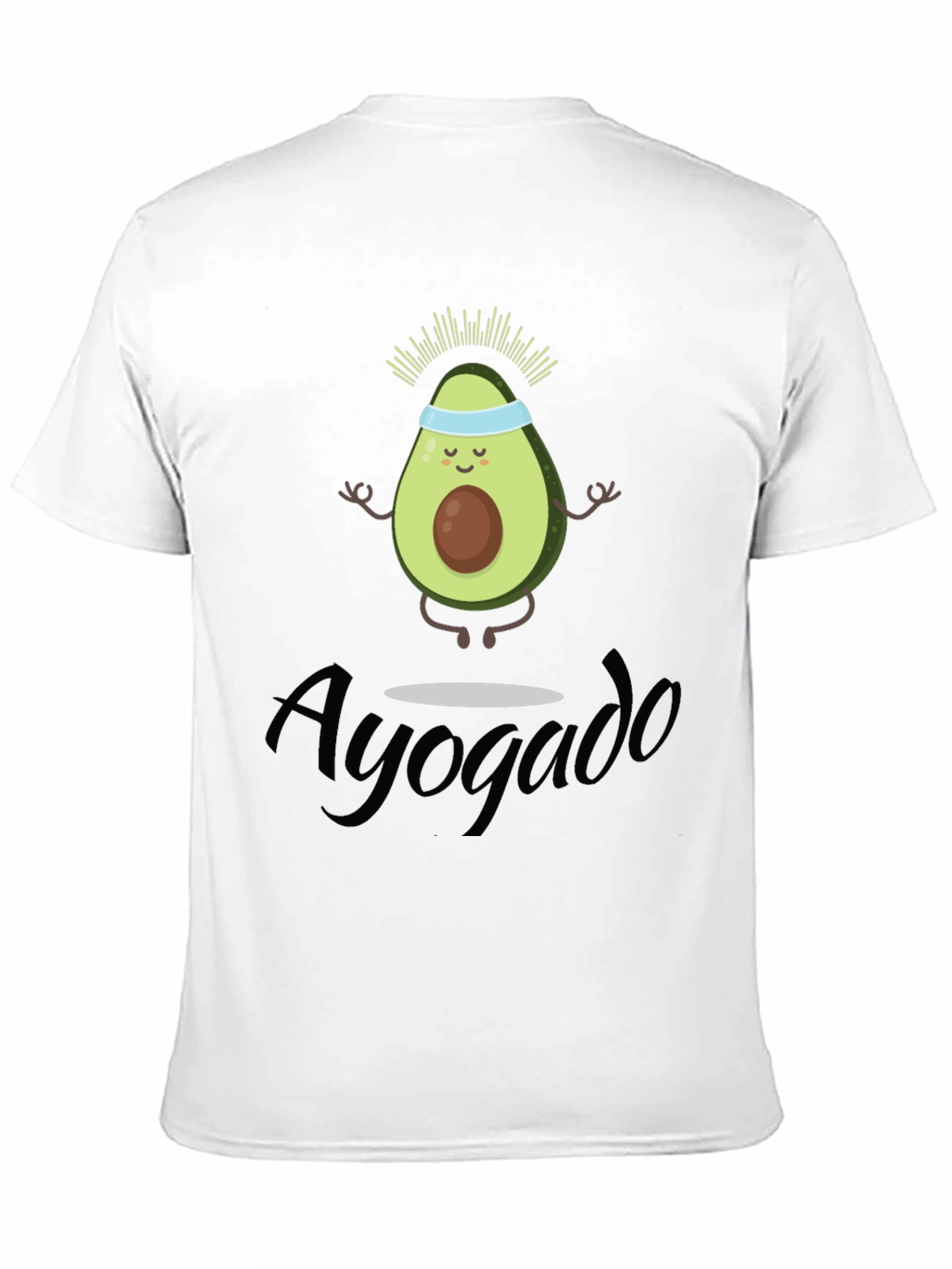 Ayogado Yoga Avocado T-Shirt Funny Tee