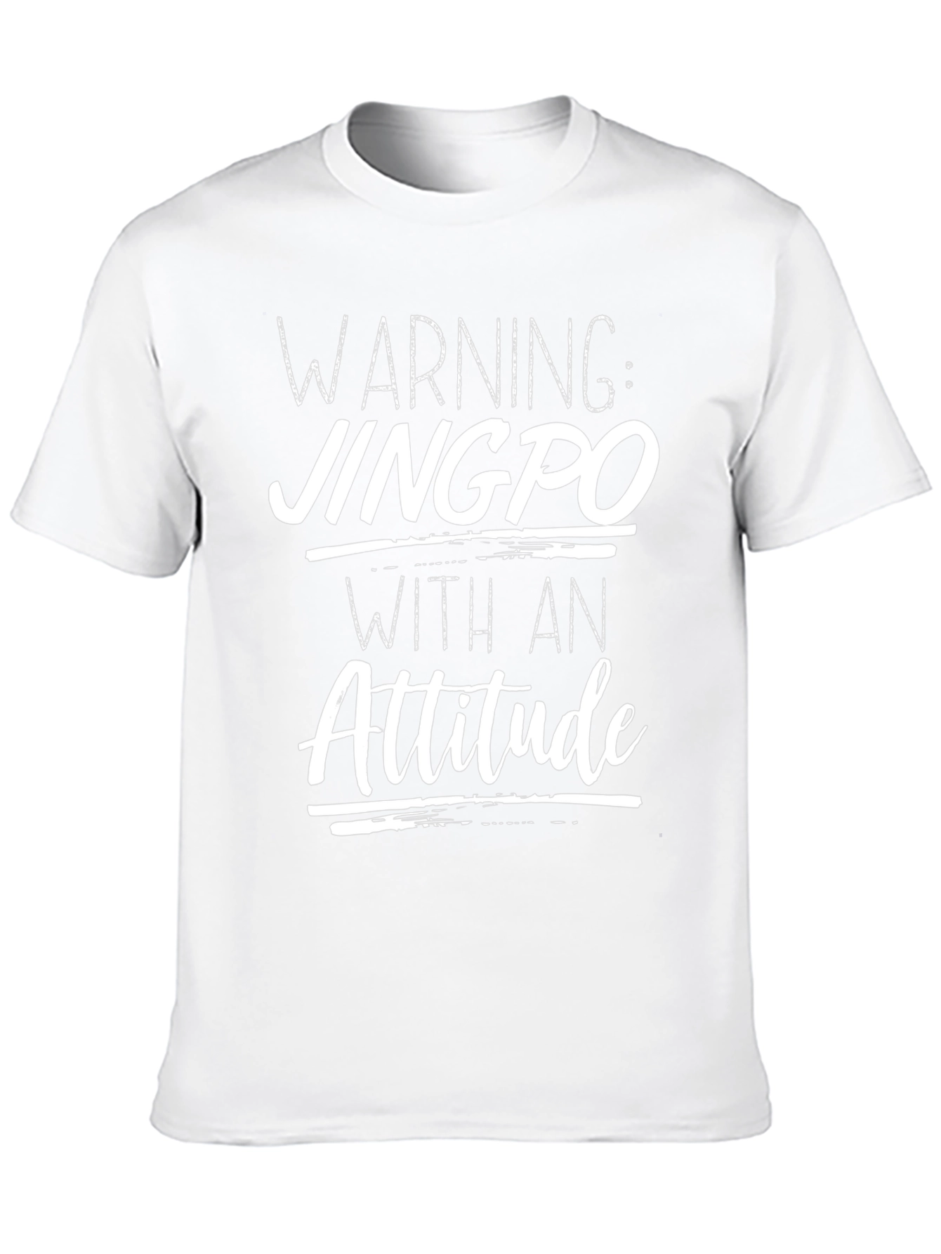 Warning: Jingpo With An Attitude T-Shirt